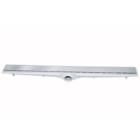 Ralo Linear Base Pvc 60x8cm Sifonado Tampa Inox Linha Versata