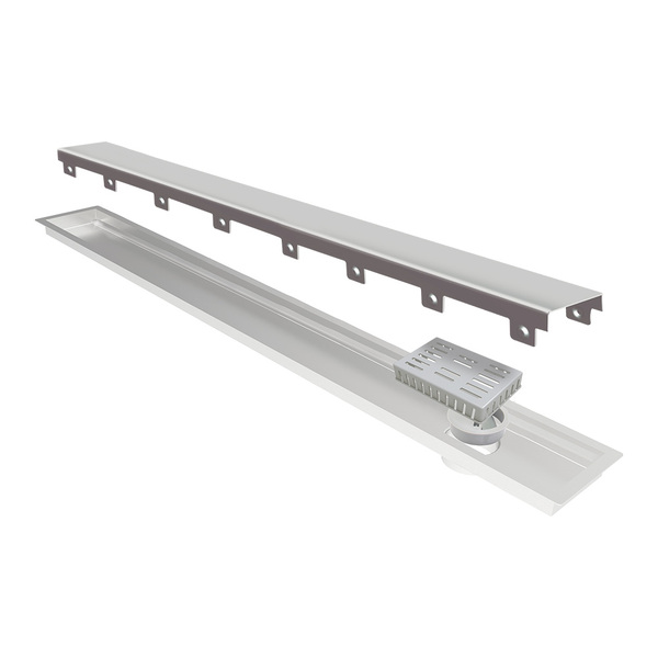 Ralo Linear Elleve Multimaster 284 170cm Com Tampa Inox