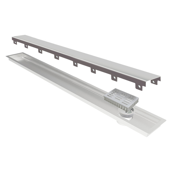 Ralo Linear Elleve Multimaster 286 190cm Com Tampa Inox