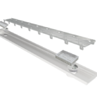 Ralo Linear Elleve Multimaster Tampa Oculta 170cm 2 Saídas Li