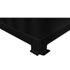 Ralo Linear Elleve Triangular Vertex Tampa Inox Black Matte L