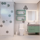 Ralo Linear Elleve Vertex  Tampa Oculta  16 X 16 X 22 Cm - Ra