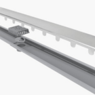 Ralo Linear Elleve Vertex  Tampa Oculta  16 X 16 X 22 Cm - Ra