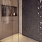 Ralo Linear Elleve Vertex  Tampa Oculta  16 X 16 X 22 Cm - Ra