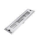 Ralo Linear Embralumi Oculto Invisível Grelha Inox 30x10cm