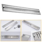 Ralo Linear Embralumi Oculto Invisível Grelha Inox 30x10cm