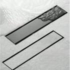 Ralo Linear Embralumi Oculto Invisível Piso Aço Inox 30x9cm