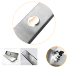 Ralo Linear Embralumi Oculto Invisível Piso Aço Inox 60x9cm