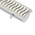 Ralo Linear Grelha 70cm Cor Areia Tigre