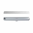 Ralo Linear Grelha Vazada 7x52cm Cromado