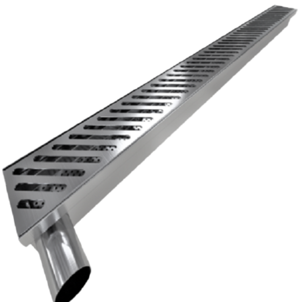 Ralo Linear Inox Com Coletor - Continuum Dimensões:800x90x60