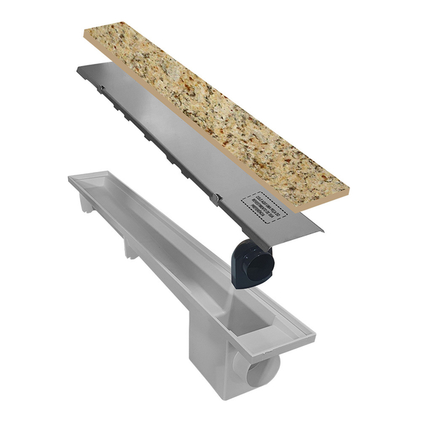 Ralo Linear Inox Oculto Modular 50 Cm