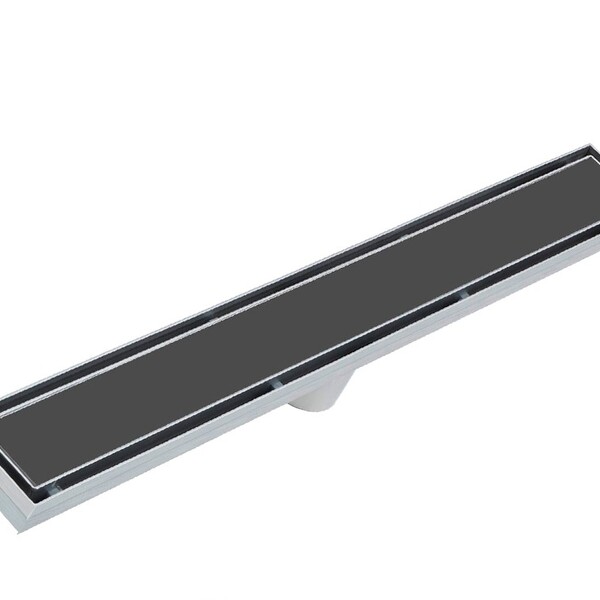 Ralo Linear Inox Tampa Oculta Invisível 100cm (não É Pvc) Dem