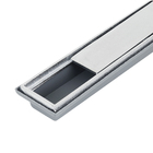 Ralo Linear Médio Alumínio e Poliestireno Oculto Saída Lateral 7x70cm Costa Navarro