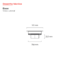 Ralo Linear Multimaster Tampa Oculta 110cm – Elleve