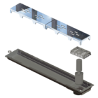 Ralo Linear Novii Pvc Sifonado 50cm Acabamento Abs Cromado Va