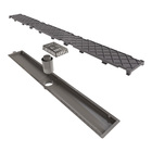 Ralo Linear Novii Sifonado 8893 75cm Saída Central Com Tampa