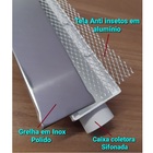 Ralo Linear Oculto 6x50cm Sifonado Anti Insetos Com Grelha Ce