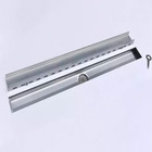 Ralo Linear Oculto 70x6 Cm com Saída Central Vertical