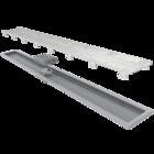 Ralo Linear Oculto de Banheiro 10,3x81cm ABS Bege Elleve
