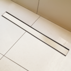 Ralo Linear Oculto Grelha 50cm Banheiro Ralo Invisível Escoam