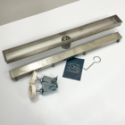 Ralo Linear Oculto Grelha 50cm Banheiro Ralo Invisível Escoam