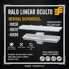 Ralo Linear Oculto Invisível 10x70