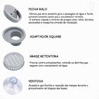 Ralo Linear Oculto Seco 60cm  262