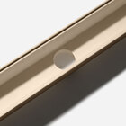 Ralo Linear Sequencial Com Grelha 7x52 Cm (dourado)