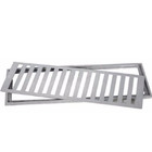 Ralo Linear Tipo Grelha Alumínio Fundido 20x50