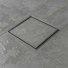 Ralo Oculto Amatacasa Cinza 15x15 Cm