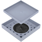 Ralo Oculto Amatacasa Cinza 15x15 Cm