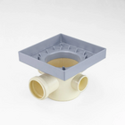 Ralo Oculto Amatacasa Cinza 15x15 Cm