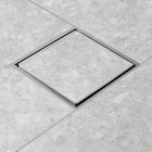 Ralo Oculto Amatacasa Platina 10x10 Cm