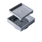 Ralo Oculto Amatacasa Platina 10x10 Cm