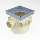 Ralo Oculto Amatacasa Platina 15x15 Cm