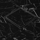 Ralo Oculto Amatacasa Preto 15x15 Cm