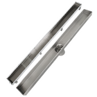 Ralo Oculto Duplo Linear 70cm Inox