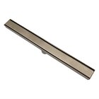 Ralo Oculto Duplo Linear 90cm Inox