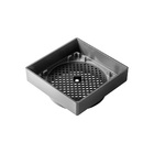 Ralo Oculto Invisível 10x10 Cm Com Tela (cinza)