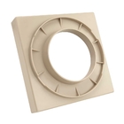 Ralo Oculto Invisível Com Encaixe Universal (Bege)