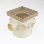 Ralo Oculto Invisível Com Encaixe Universal (Bege)