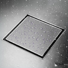 Ralo Oculto Invisível Inox Escovado Quadrado 10x10 Cm