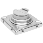 Ralo Oculto Invisível Inteligente Click 15x15 Quadrado Inox P