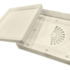 Ralo Oculto Invisível Universal Bege Claro