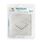 Ralo Oculto Invisível Universal Bege Claro