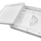 Ralo Oculto Invisível Universal Sifonado Branco