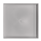 Ralo Oculto Invisível Universal Sifonado Cinza Claro