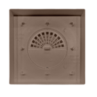 Ralo Oculto Invisível Universal Sifonado Marrom