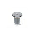 Ralo Para Tanque Em Metal 1 1/4 Válvula Simples Caprichos